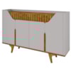 Balcão Buffet 4 Portas Tamisa 160 cm Off White Cinamomo BECHARA