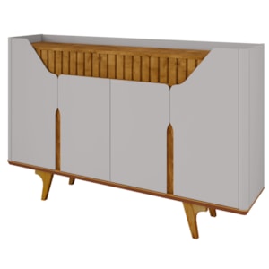 Balcão Buffet 4 Portas Tamisa 160 cm Off White Cinamomo BECHARA