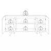 Balcao Buffet 50454 Pes Madeira 160cm Fendi Hannover DCASA