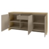 Balcão Buffet 50523 3 Portas 160cm Hannover Fendi DCASA
