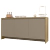 Balcão Buffet 50523 3 Portas 160cm Hannover Fendi DCASA