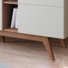 Balcao Buffet Aparador 160 cm Noronha Off White Matte Freijo Colibri