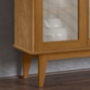 Balcao Buffet Detroit 3 Portas Correr 125 cm Nature Tebar