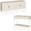 Balcao Buffet E Aparador 180 cm Organica Off White Artesano