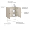 Balcao Buffet Organico 2 Portas 90 cm 28065 Off White Artesano