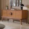 Balcao Buffet Paris 4 Portas 164 cm Nature Tebar