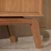 Balcao Buffet Paris 4 Portas 164 cm Nature Tebar