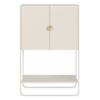 Balcao Cafe Bar Organico 2 Portas 90 cm 28069 Off White Artesano
