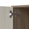 Balcao Com Tampo 1 Porta 40 cm MDF 12218 Carvalho Toq Bianco Toq Nicioli