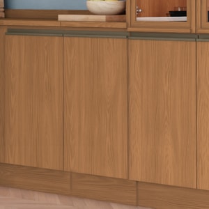 Balcao Com Tampo 1 Porta 40 cm MDP Maxxi G741 Canela Kappesberg