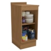 Balcao Com Tampo 1 Porta 40 cm MDP Maxxi G741 Canela Kappesberg