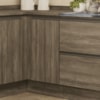 Balcao Com Tampo 1 Porta 40 cm MDP Maxxi G741 Nogal Kappesberg