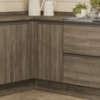 Balcao Com Tampo 1 Porta 40 cm MDP Maxxi G741 Nogal Kappesberg