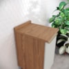 Balcao Com Tampo 1 Porta 40 cm Requinte Nature Areia Henn