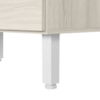 Balcão Com Tampo 1 Porta MDF 20 cm Kali 1679622 Bianco TOQ Nicioli