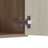 Balcão Com Tampo 1 Porta MDF 30 cm Kali 1221722 Carvalho TOQ Bianco Nicioli