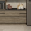 Balcao Com Tampo 120 cm 1P 4G Maxxi G746 Nogal Preto Kappesberg