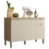 Balcao Com Tampo 120 cm MDF Vert Plus Freijo Soft KTP