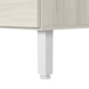 Balcao com Tampo 1P 20cm MDF Kali 16796 Bianco Toq Bianco Toq Nicioli