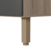 Balcao com Tampo 1P 20cm MDF Kali 16796 Carvalho Toq Chumbo Nicioli