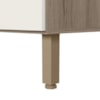 Balcao com Tampo 1P 20cm MDF Kali 16796 Carvalho Toq Off White Cetim Nicioli