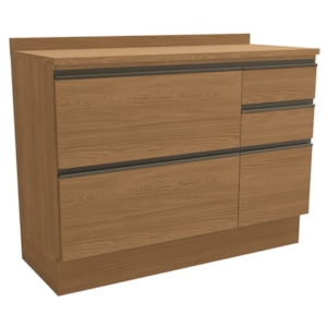 Balcao Com Tampo 1P 4G 120 cm Maxxi G746 Canela Kappesberg Balcao Com Tampo 1P 4G 120 cm Maxxi G746 Canela Kappesberg