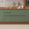 Balcao Com Tampo 1P 4G 120 cm Maxxi G746 Canela Verde Kappesberg