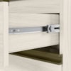 Balcao Com Tampo 2 Gavetoes MDF 80 cm Kali 1641222 Bianco TOQ Nicioli