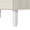 Balcao Com Tampo 2 Gavetoes MDF 80 cm Kali 1641222 Bianco TOQ Nicioli
