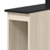 Balcao Com Tampo 2 Nichos MDF 20 cm Kali 1221622 Bianco TOQ Nicioli