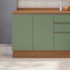 Balcao Com Tampo 2 Portas 80 cm Maxxi G744 Canela Verde Kappesberg