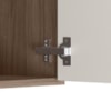 Balcão Com Tampo 2 Portas MDF 70 cm Kali 1222122 Carvalho TOQ Off White Nicioli
