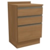 Balcao Com Tampo 3 Gavetas 60 cm Maxxi G743 Canela Kappesberg