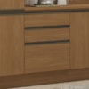 Balcao Com Tampo 3 Gavetas 60 cm Maxxi G743 Canela Kappesberg