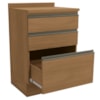 Balcao Com Tampo 3 Gavetas 60 cm Maxxi G743 Canela Kappesberg