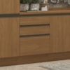 Balcao Com Tampo 3 Gavetas 60 cm Maxxi G743 Canela Kappesberg