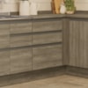 Balcao Com Tampo 3 Gavetas 60 cm Maxxi G743 Nogal Kappesberg