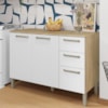 Balcao Com Tampo 3P 2G 120 cm Mad Versalhes Freijo Supremo KTP