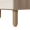 Balcao Com Tampo 4 Gavetas 40 cm MDF 16410 Carvalho Toq Bianco Toq Nicioli