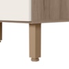 Balcao Com Tampo 4 Gavetas 40 cm MDF 16410 Carvalho Toq Off White Cetim Nicioli