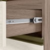 Balcão Com Tampo 4 Gavetas MDF 40 cm Kali 1641022 Carvalho TOQ Bianco Nicioli