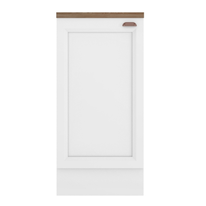Balcao Com Tampo 41 cm 1 Porta Unna Branco POLIMAN