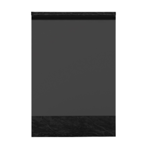 Balcao Com Tampo 58 cm 1 Porta Etna Grafite POLIMAN