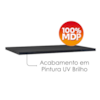 Balcao Com Tampo 80 cm 2 Portas Evidence Branco POLIMAN