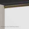 Balcao Com Tampo Canto Reto MDF Kali 12227 Bianco Toq Branco Uv Nicioli