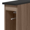 Balcao Com Tampo Nicho Guardanapeiro MDF 15 cm Kali 1221522 Carvalho TOQ Nicioli