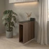 Balcao Com Tampo Nicho Guardanapeiro MDF 15 cm Kali 1221522 Carvalho TOQ Nicioli