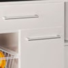 Balcao Fruteira Cozinha 2 Portas 89 cm MF185 Branco Dtall