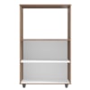 Balcao Multiuso 2 Fornos 60 cm Tais Savana Off White Mobbs