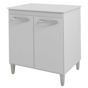 Balcao Multiuso 75 cm 2 Portas 9240 Branco Mobbs